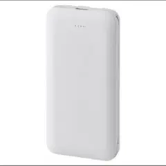 4ケーブル モバイルバッテリー10000mAh 6187