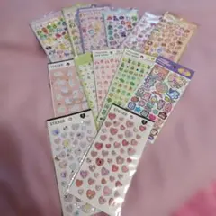 ボンボンドロップ風シール&リメイク済シール他