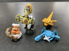 【訳あり】 ポケモン モンコレ 4体セット ジャラランガ カイリュー ランドロス
