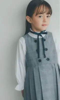 グリーンレーベルリラクシング フォーマル チェック ワンピース セット 135 グリーンレーベルリラクシング フォーマル チェック ワンピース