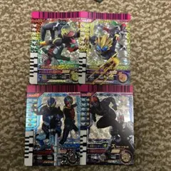 ガンバライド 仮面ライダーオーズ キラカード 4枚セット