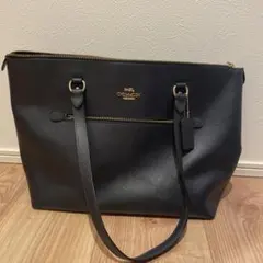 [お値下げ！美品]COACH ネイビー　紺　トートバッグ