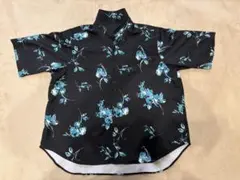 Casper John 半袖シャツ 花柄 ブラックのサムネイル