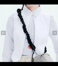 【新品未使用品】topologie バンジーストラップ　黒