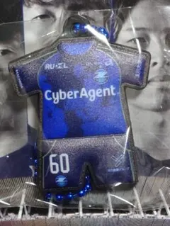 『真也加 チュイ 大夢』選手 ラバーユニキーホルダー(町田ゼルビア)