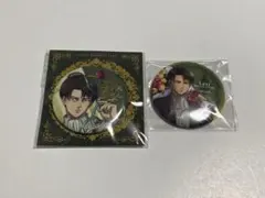 進撃の巨人 リヴァイ バースデー 缶バッジ