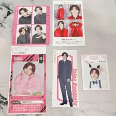 証明写真 お守り 4カット しおり POWERカード 京本大我 SixTONES