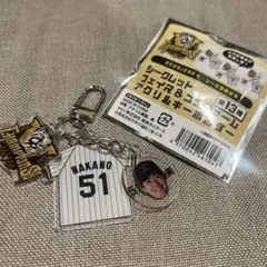 阪神タイガース 優勝 記念 シークレット アクリルキーホルダー 中野拓夢選手