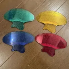 かわいいカラフル貝殻型トランププレート4個セット　6/28まで