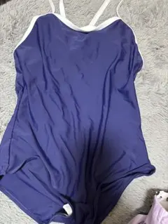 パイピング女子 スクール水着 ネイビー