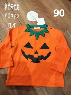 ハロウィン　street cop パンプキン柄 90 Tシャツ　ロンT