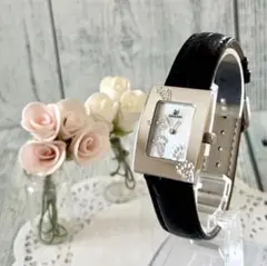 希少】Swarovski スワロフスキー 時計 シェル スクエア メンズ - メルカリ