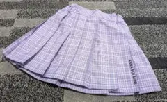 未使用　アナスイミニ　 チェック柄スカート 120cm