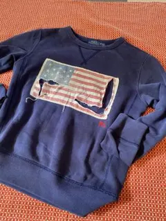 値下げ！Polo Ralph Lauren ネイビー 長袖T レディースXS