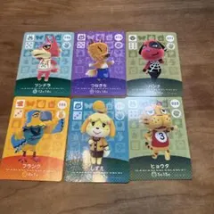 あつまれ どうぶつの森 amiiboカード 6枚とカードミニアルバムセット