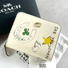 未使用級 COACH エッセンシャル ビルフォールド ウォレット 2つ折り財布