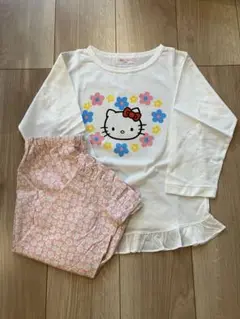 【新品未使用品】Sugar Landハローキティパジャマ★サイズ110