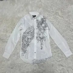 ✨ Roen × Semantic design　総柄長袖シャツ　ホワイト