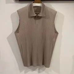 極美品】HOMME PLISSE ISSEY MIYAKE エプロンベスト - メルカリ