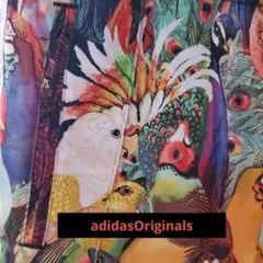 レア◆adidasOriginals 鳥柄/インコ オウム コラボパンツ