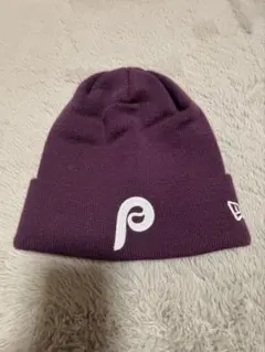 New Era ニット帽 パープルのサムネイル