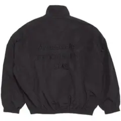 Acne Studios ロゴ刺繍 ナイロンジャケット 黒のサムネイル