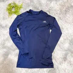 TIGORA ティゴラ M アンダーシャツ 長袖 ネイビー スポーツ ジム