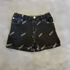 XGIRL デニムショートパンツ 110 エックスガール　ブラック