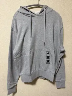 adidas 東京 パーカー グレー