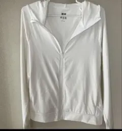 AIRism UVカットメッシュパーカー L