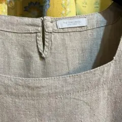 fog linen works 七分袖 ロングワンピース