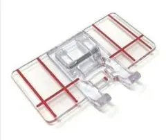 ボーダーガイド足 ミシン平行ステッチ足 押え金 ミシン足 ミシン部品