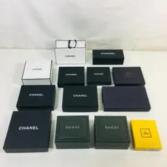 ☆ブランド空箱 13点セット ギフト箱 CHANEL GUCCI PRADA他