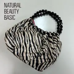 Natural Beauty Basic ゼブラ柄 レディースハンドバッグのサムネイル