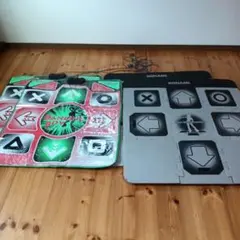 ダンスダンスレボリューション　コントローラーとマット2セット