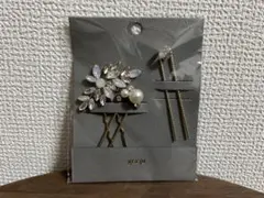 花モチーフ ヘアピンセット 2本