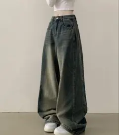 amood ワイドレッグ デニムパンツ ヴィンテージのサムネイル