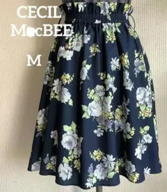 ♥︎美品♥︎ CECIL McBEE 　花柄　フレアスカート