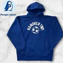 JERZEES パーカー M USA製 80s 90s サッカー アメカジ 青