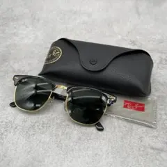 Ray-Ban レイバン クラブマスター サングラス ブラック ゴールド
