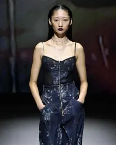 新品】25aw ローズレースニットボディスーツ size2 人気アイテム