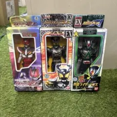 BANDAI 仮面ライダーシリーズ 電王 & キバ & ランス3体セット