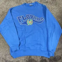 90s Hanes スウェット FLORIDA カレッジロゴ