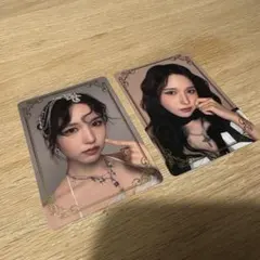 MISAMO PLAY 箔押し ラキドロ MINA ミナ　２枚