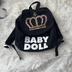 BABY DOLL ブラックリュック kidsのサムネイル