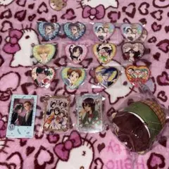 蓮ノ空 ハート缶バッジ コンプリートセット パティシエ衣装 GiGOコラボ