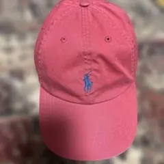 POLO RALPH LAUREN ヴィンテージ感漂う大人の赤キャップ
