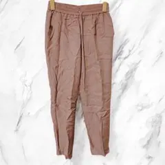 ユナイテッドアロー パンツ ボトムス スラックス オレンジ 無地 シンプル