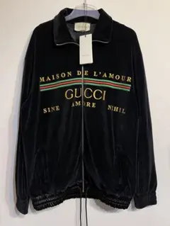 【GUCCI/グッチ】ベロア ブルゾン(S) グッチ GUCCI スーベニア イーグルスカジャンブルゾンジャケット