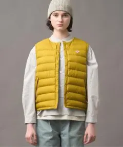 ダントン　インナーダウンクルーネックベスト